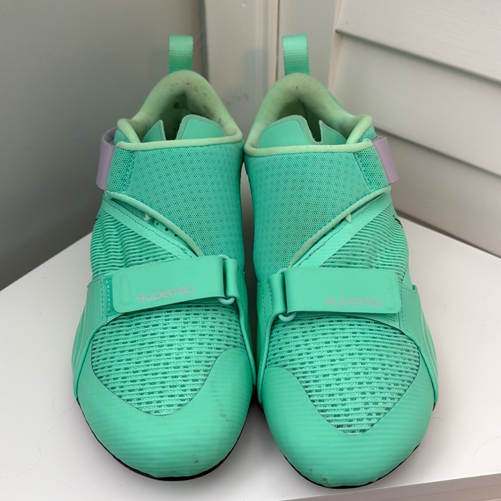 Nike Superrep Cycle Indoor Cycling Shoes Seafoam Green CJ0775-305 Womens Size 8